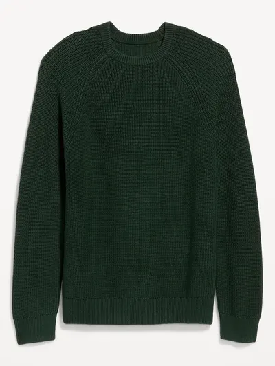 Crew-Neck Sweater - Forest Canopy