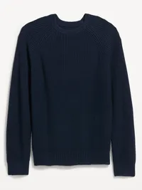 Crew-Neck Sweater - In the Navy — view 4