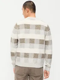 Crew-Neck Sweater - Silver Gray — view 2
