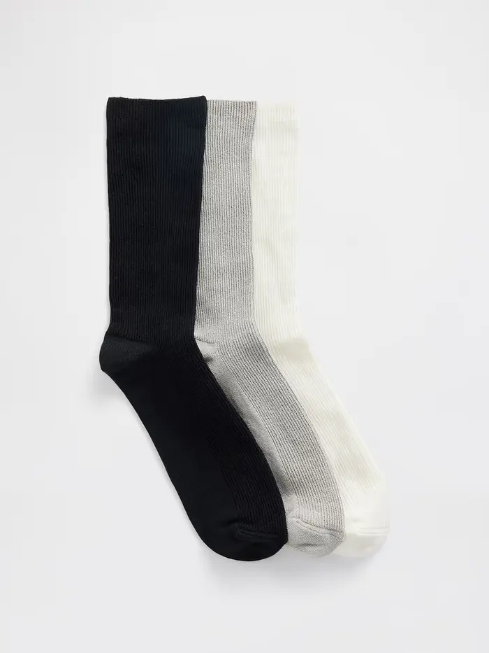 Crew Socks (3-Pack) - Multi color