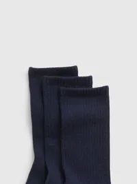 Crew Socks (3-Pack) - Navy — view 2