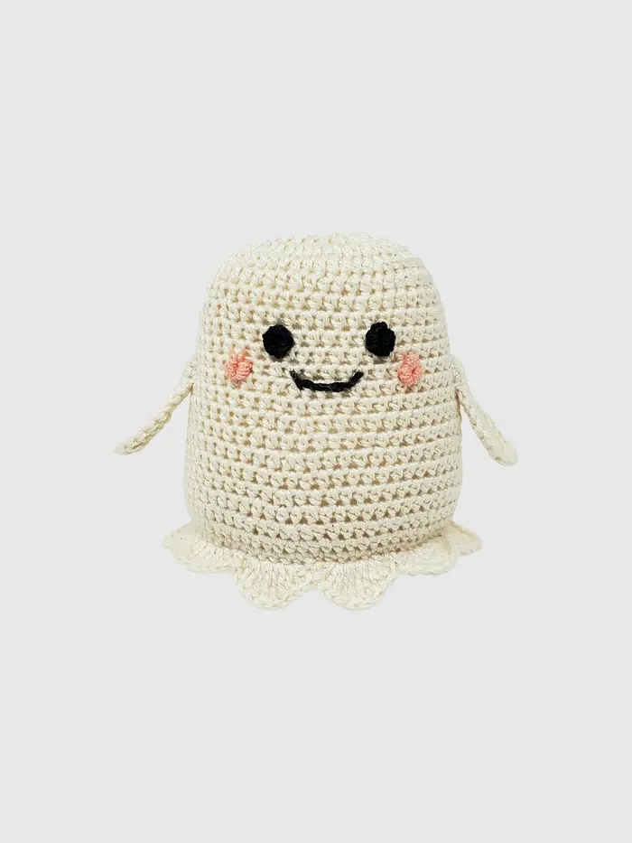 Crochet Ghost Toy - White