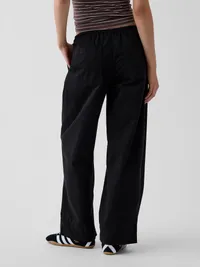 Cuffed Easy Pants - Black — view 4