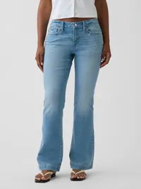 Curvy Low Rise Long & Lean Jeans - Light indigo — view 2