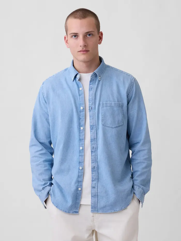 Denim Shirt - medium wash