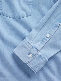 Denim Shirt - medium wash — view 4