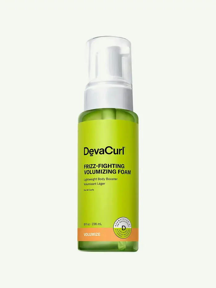 Devacurl Frizz-Fighting Volumizing Foam - White