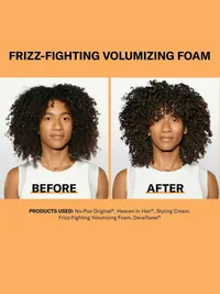 Devacurl Frizz-Fighting Volumizing Foam - White — view 2