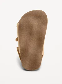 Double-Strap Sandals for Baby - Tan — view 4