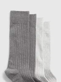 Dress Socks (2-Pack) - Grey — view 2