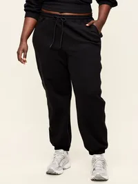 Dynamic Fleece Joggers - Black Jack — view 2