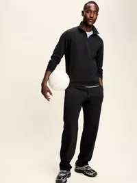 Dynamic Fleece Quarter Zip - Black Jack — view 3