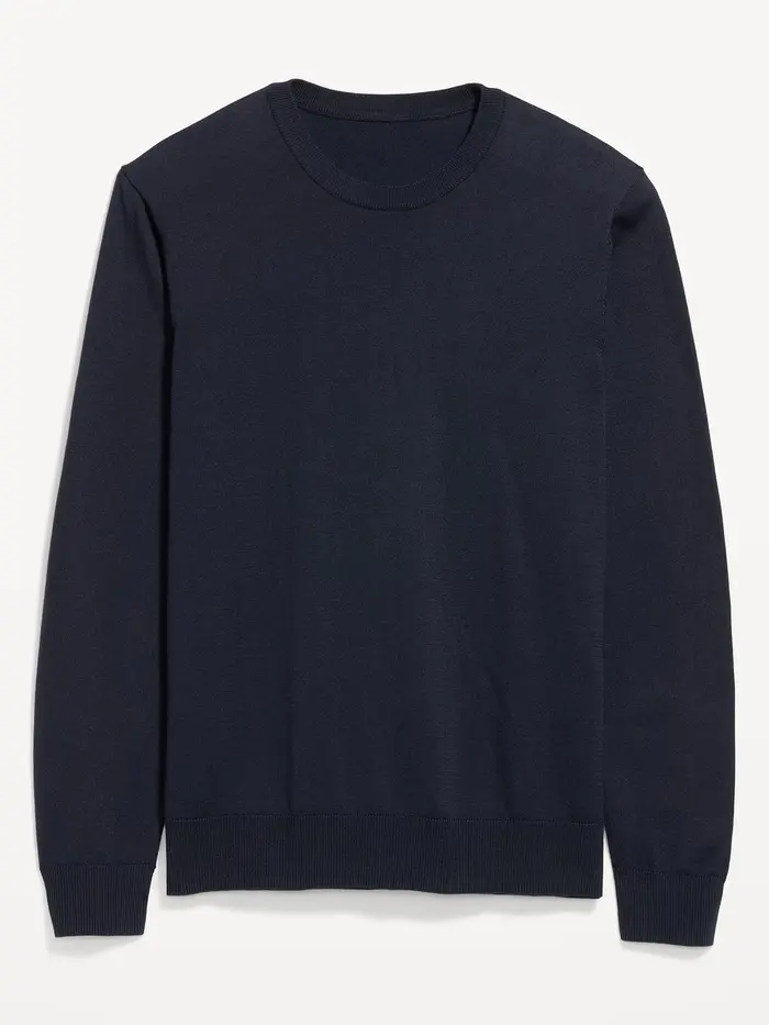 Essential Crew-Neck Sweater - In the Navy