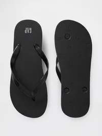 EVA Flip Flops - True black — view 3