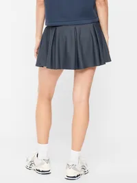 Extra High-Waisted Drop-Waist PowerSoft Skort - Dusk Navy — view 2