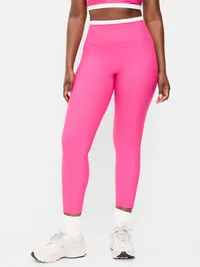 Extra-High Waisted PowerSoft Boundless 7/8 Leggings – No Front Seam - Dragonfruit — view 3