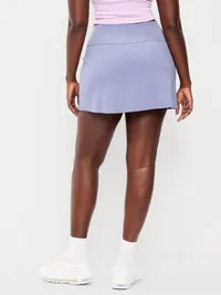 Extra High-Waisted StudioSmooth Skort - Lunar Path — view 5