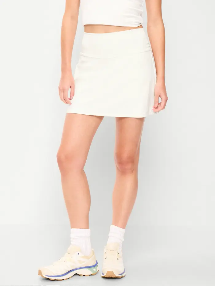 Extra High-Waisted StudioSmooth Skort - Magnolia