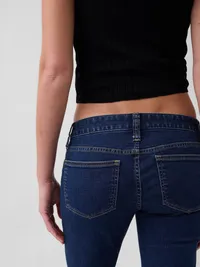 Extra Low Rise Long & Lean Jeans - Dark wash — view 5