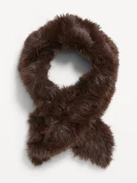 Faux Fur Stole - Earthen — view 2