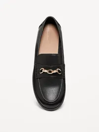 Faux-Leather Loafer - Black Jack — view 3