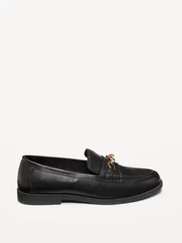 Faux-Leather Loafer - Black Jack — view 4