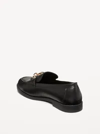 Faux-Leather Loafer - Black Jack — view 5