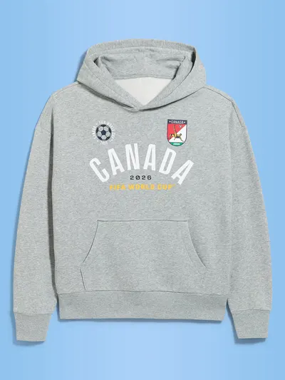 FIFA World Cup 26™ Canada Oversized Pullover Hoodie for Men - Canada