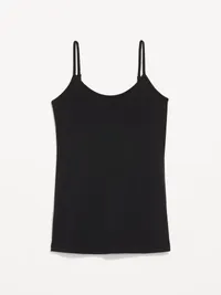 First-Layer Cami Tunic Tank Top - Black Jack — view 4