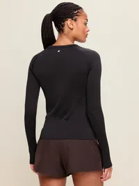 Fluid Seamless Fitted Top - Nightfall — view 2