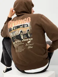 Ford Bronco™ Pullover Hoodie - Dark Walnut — view 3