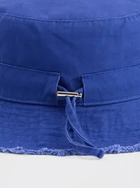 Frayed Bucket Hat - Mosaic blue — view 2