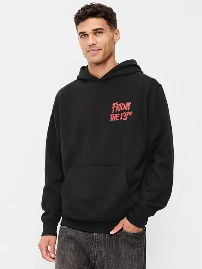 Friday the 13th™ Pullover Hoodie - Black Jack