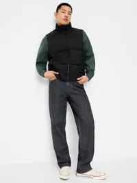 Frost-Free Water-Resistant Puffer Vest - Black Jack — view 3