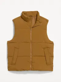 Frost-Free Water-Resistant Puffer Vest - Bourbon — view 4