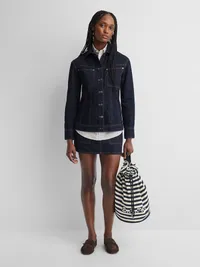 Gap × A.P.C. Structured Denim Jacket - Rinse Sienne — view 2