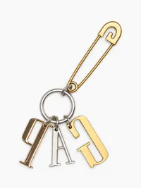 Gap Logo Bag Charm - Metallic — view 2