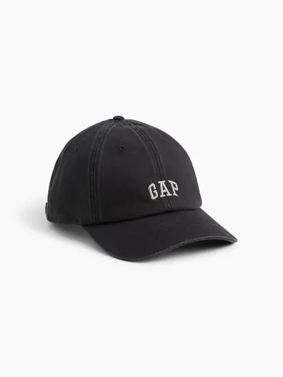Gap Logo Baseball Hat - Black