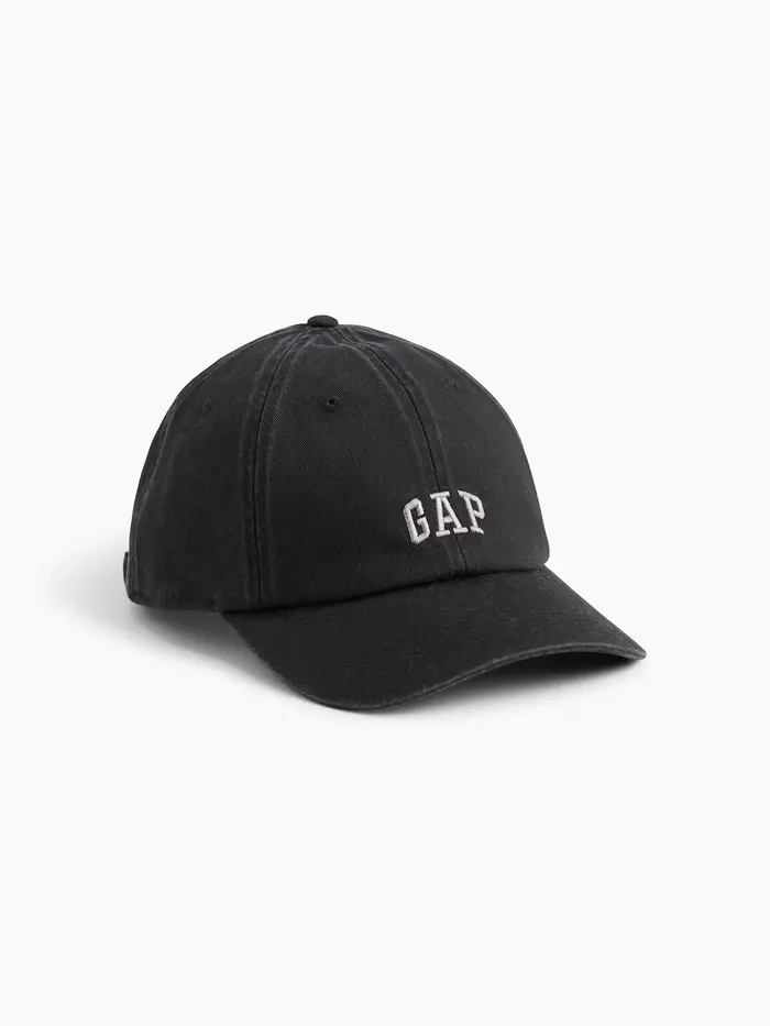 Gap Logo Baseball Hat - Black