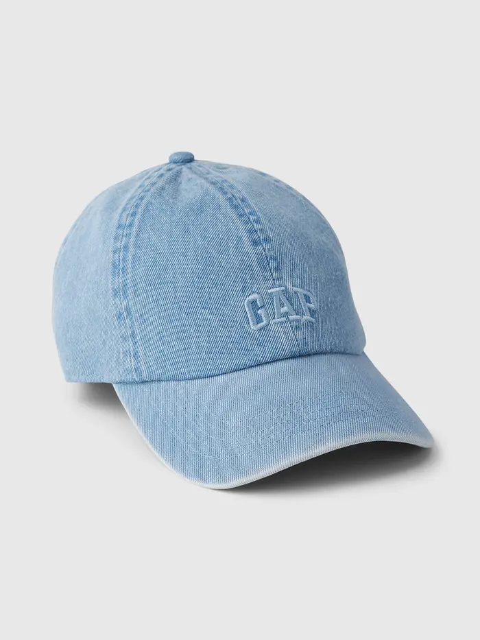 Gap Logo Baseball Hat - Denim