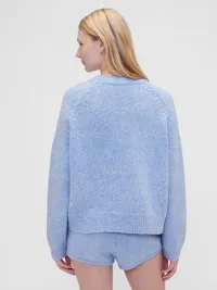 Gap × Summer Fridays Oversized Logo Sweater - Moonstone — view 2