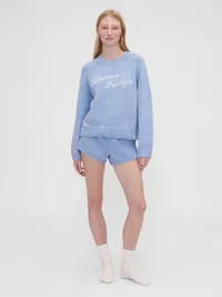 Gap × Summer Fridays Oversized Logo Sweater - Moonstone — view 3