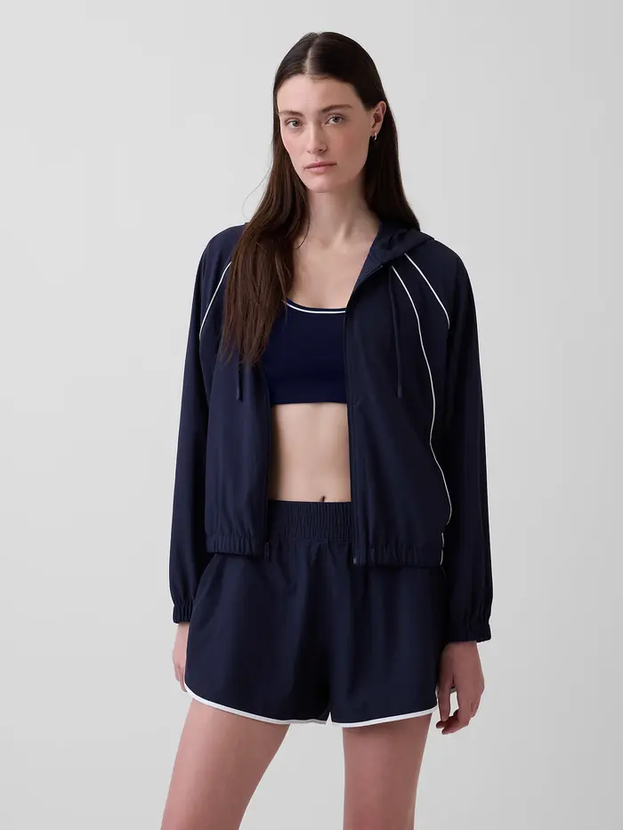 GapFit Tech Windbreaker - Midnight