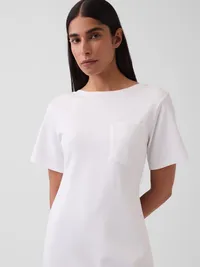 GapStudio Maxi Dress - FRESH WHITE — view 4