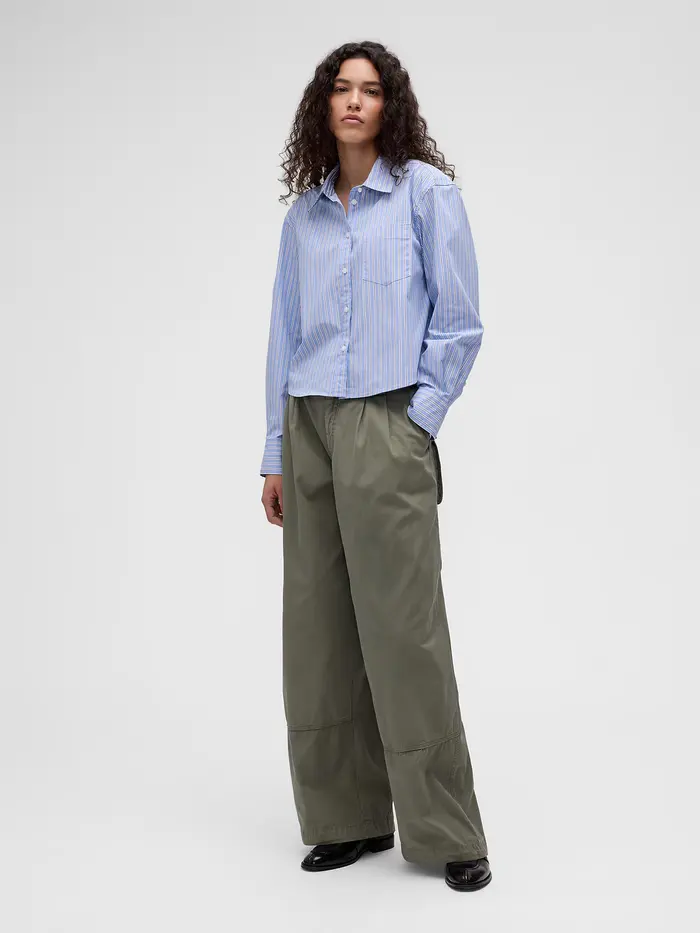 GapStudio Pleated Parachute Pants - Surplus global