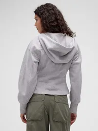 GapStudio Structured Zip Hoodie - Heather grey — view 3
