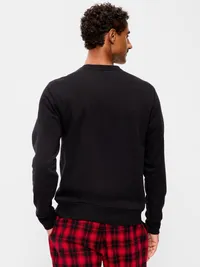 Graphic Crew-Neck Sweatshirt - Black Jack — view 2