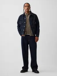 Heavyweight Denim Jacket - DARK RINSE — view 2