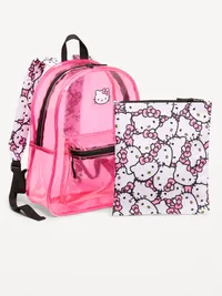 Hello Kitty® Clear Backpack for Kids - Clear — view 2