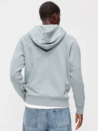 Henley Pullover Hoodie - CROSSROADS — view 2
